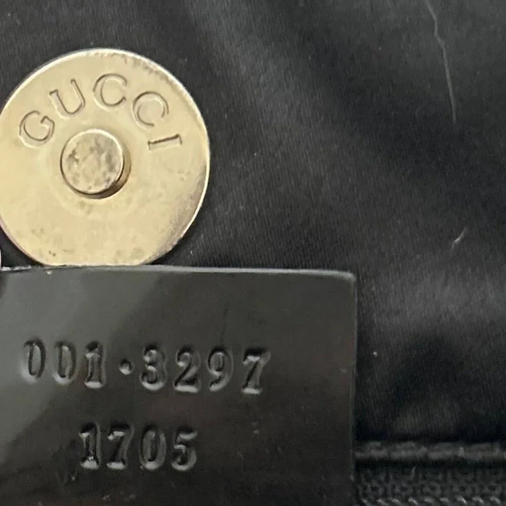 VINTAGE GUCCI MONOGRAM JACKIE BAG - Picture 10 of 11